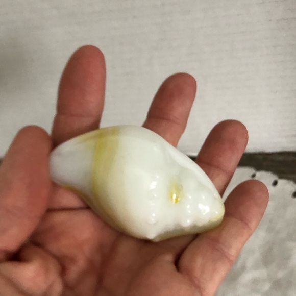 Unique Slag Glass Shell Decor - Picture 7 of 7